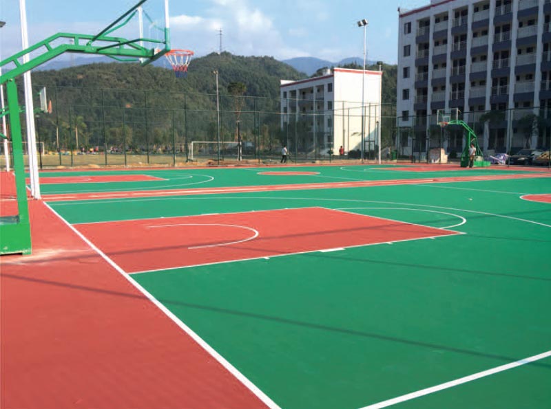 环保硅PU球场